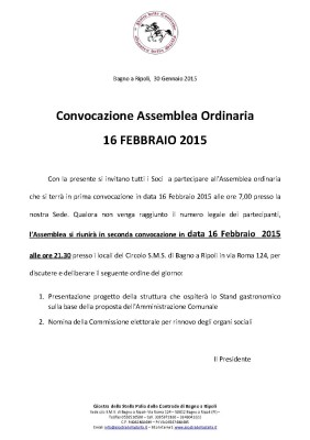 LOCANDINA-convocazione-assemblea-ORDINARIA uno 16-02-2015